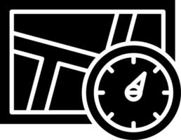 Exploration Glyph Icon vector