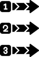 Infographic Elements Glyph Icon vector