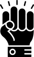 Power Glyph Icon vector