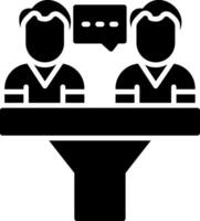 Conversion Glyph Icon vector