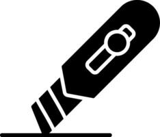 Cutter Glyph Icon vector