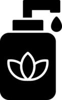 Lotion Glyph Icon vector