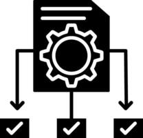 Project Glyph Icon vector
