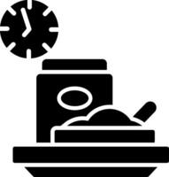 Breakfast Glyph Icon vector