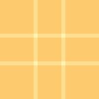 Summer textile plaid, delicate texture fabric tartan. Indoor check pattern seamless background in amber and yellow colors. vector