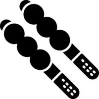 Dango Glyph Icon vector