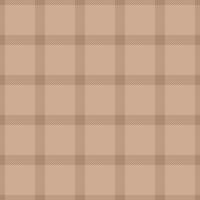 Window texture pattern plaid, mesh textile fabric. Tissue background tartan seamless check in orange and light colors. vector