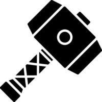 Hamme Glyph Icon vector