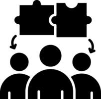 Skills Glyph Icon vector