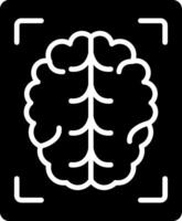 X Rays Glyph Icon vector