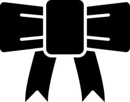 Bow Glyph Icon vector