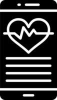Exercise Glyph Icon vector