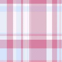 Diamond tartan plaid seamless, diwali textile check texture. France pattern fabric background in light and pink colors. vector