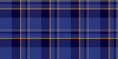 Drawing check textile background, dining room texture seamless plaid. Artistic pattern tartan fabric in blue and dark colors. vector
