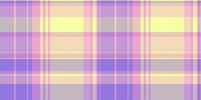 Linear check fabric texture, website background textile pattern. Layout seamless plaid tartan in lime and indigo colors. vector