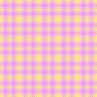 Vogue texture background , event seamless textile plaid. Scotland check fabric pattern tartan in magenta and light colors. vector