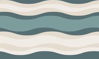Abstract background with wavy stripes in vibrant colors, creating a rippled, liquid effect. Smooth curves and textured lines add elegance, vitality, and creativity. Ideal for wallpaper or textile. vector