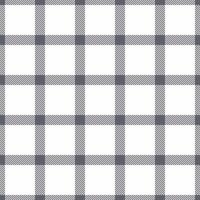Flowing texture plaid pattern, fluffy textile check. Rest seamless tartan fabric background in pastel and white colors. vector
