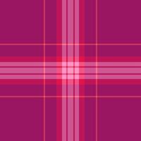 Comfortable tartan background fabric, panjabi texture textile check. French seamless pattern plaid in pink and red colors. vector