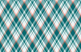 Argyle pattern of geometric rhombus. Harlequin check wallpaper design. Classic diamond shaped textile material for web background, print fabric clothing, sweater, wrapping paper, gift card, invitation vector