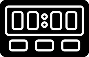Timer Glyph Icon vector