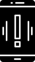 Virus Glyph Icon vector