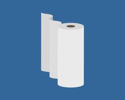 Textile roll icon. Paper tube illustration design for kitchen cleaning towel, carpet, scroll whatman, fabric. vector