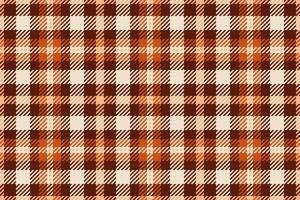 Internet textile plaid seamless, national check background pattern. Pop texture fabric tartan in red and orange colors. vector