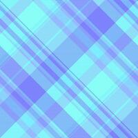 Latin seamless tartan , geometric texture check plaid. Covering background pattern fabric textile in blue and teal colors. vector