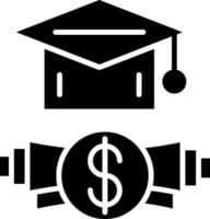 Fellowship Glyph Icon vector