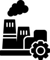 Production Glyph Icon vector