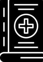 Book Glyph Icon vector