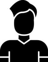 User Glyph Icon vector