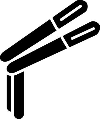 Chopsticks Glyph Icon
