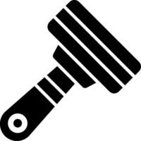 Deshedding Glyph Icon vector