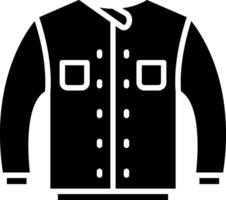 Jacket Glyph Icon vector