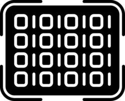 Code Glyph Icon vector