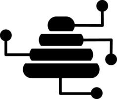 Infographic Elements Glyph Icon vector