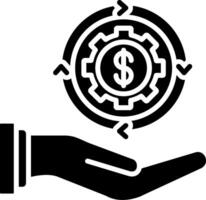 Automation Glyph Icon vector