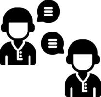 Communications Glyph Icon vector