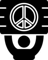 Activist Glyph Icon vector