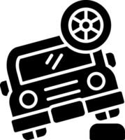 Soft Verges Glyph Icon vector