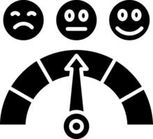 Meter Glyph Icon vector