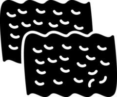Nori Glyph Icon vector