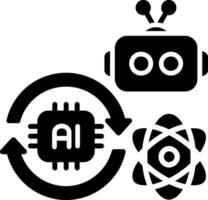 Backup Glyph Icon vector