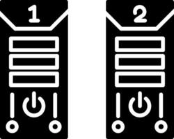 Infographic Elements Glyph Icon vector