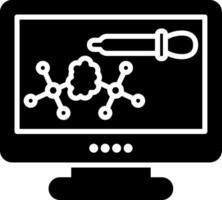 Pipette Glyph Icon vector