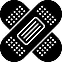Patch Glyph Icon vector
