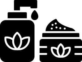 Skincare Glyph Icon vector