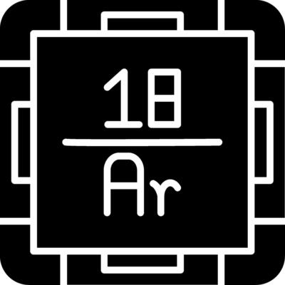 Argon Glyph Icon